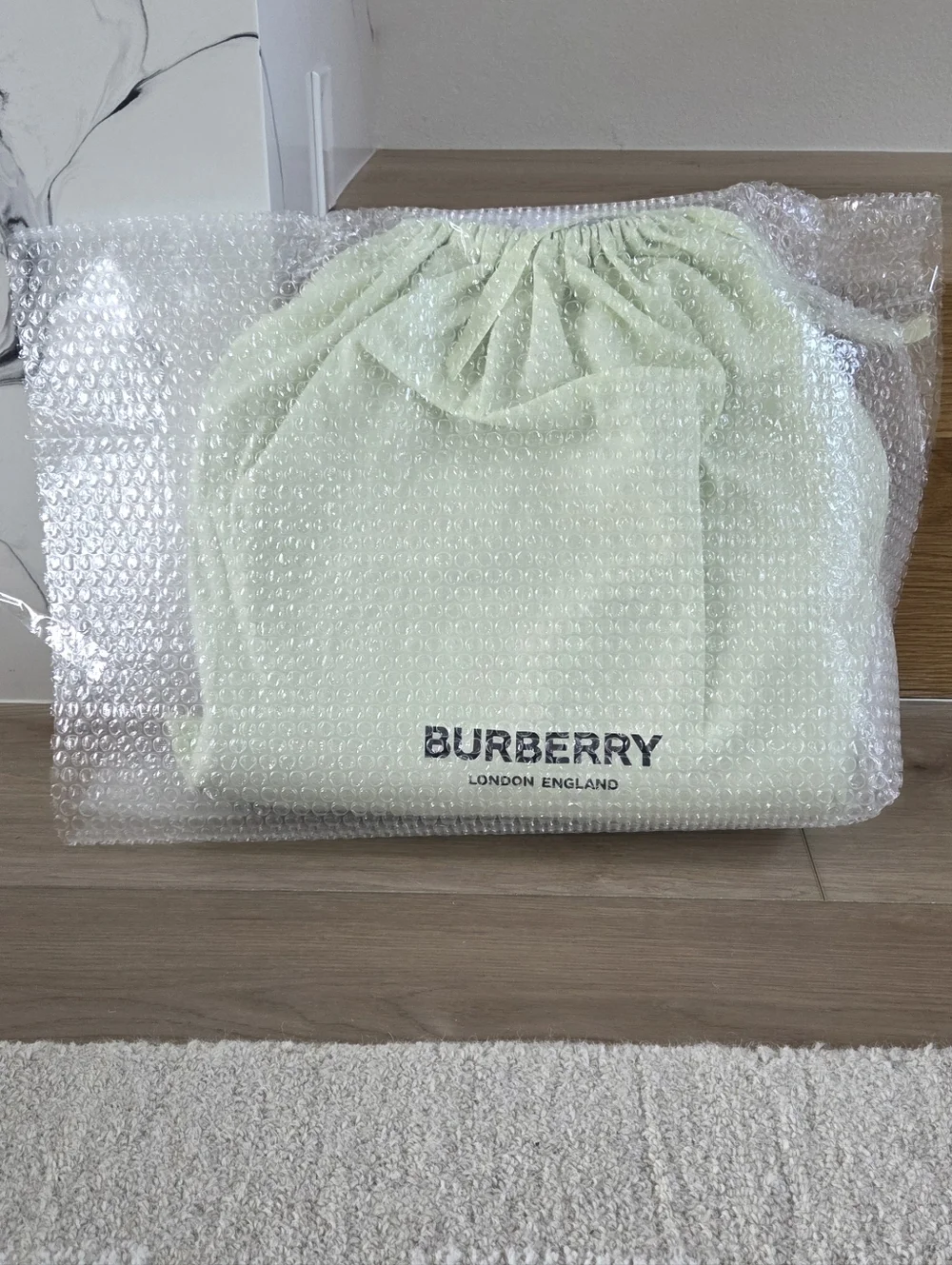 Burberry Banwell Check Canvas & Leather Satchel - Picture 7 of 8